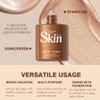 Woakess Body Shimmer Oil Iluminador Líquido Corporal Larga Duración Aceite
