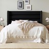 Allewie Full Size Platform Bed Frame with Velvet Upholstered Wingback