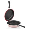 STP GOODS FRED Granite Non-Stick Flip Pan/Double-Sided Skillet, Dishwasher safe