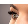 Clavier C-Curl Classic Artificial Eyelashes in Cups, Real Silk Eyelashes