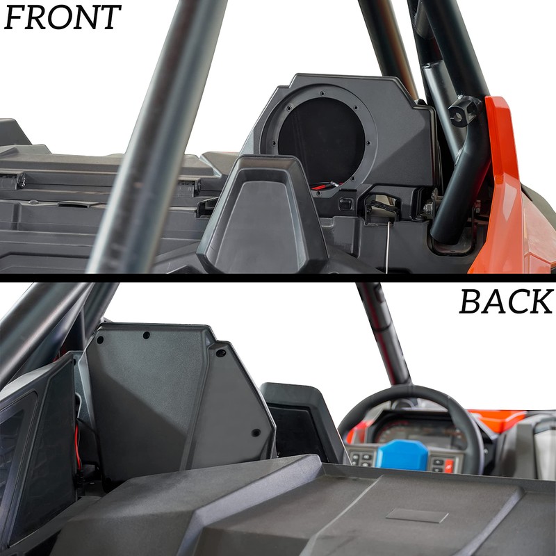 SAUTVS Sport Speaker Enclosures for Polaris RZR PRO XP, Rear
