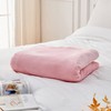 LINENOVA Fleece Throw Blanket for Couch, Sofa, Bed, Soft Lightweight