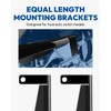 ANONEMOTO Coffin Cut Handguards Gloss Black Hand Guards Fit for
