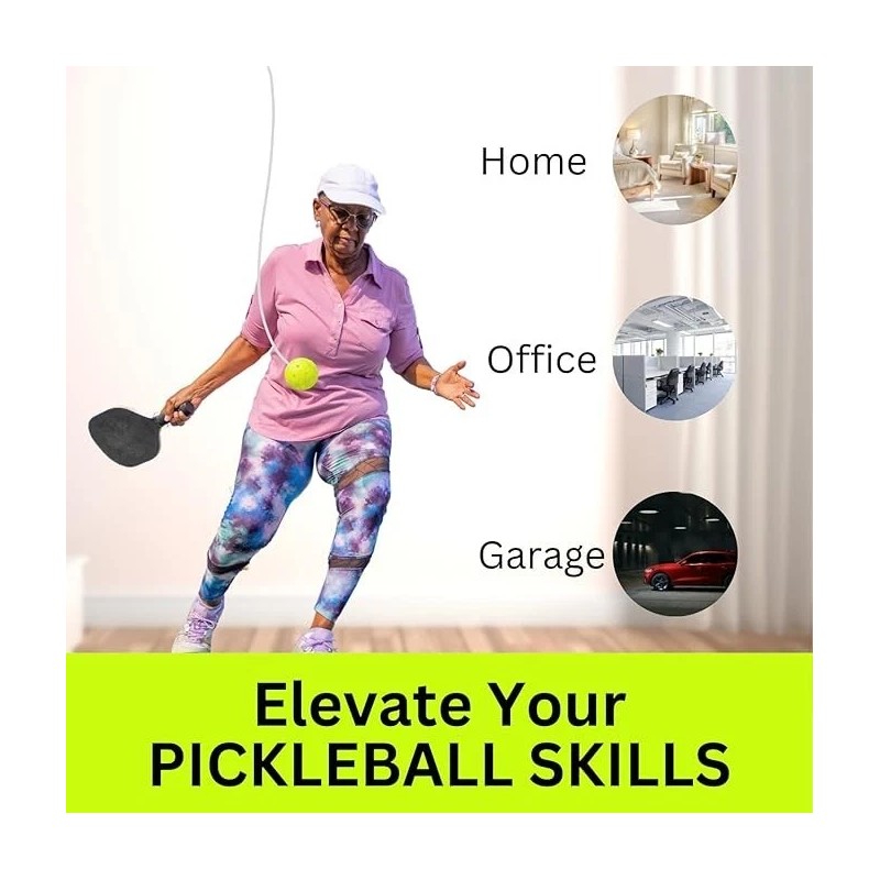 Pickleball Trainer for Solo Practice, Pickleball Rebounder for Pickleball Traini
