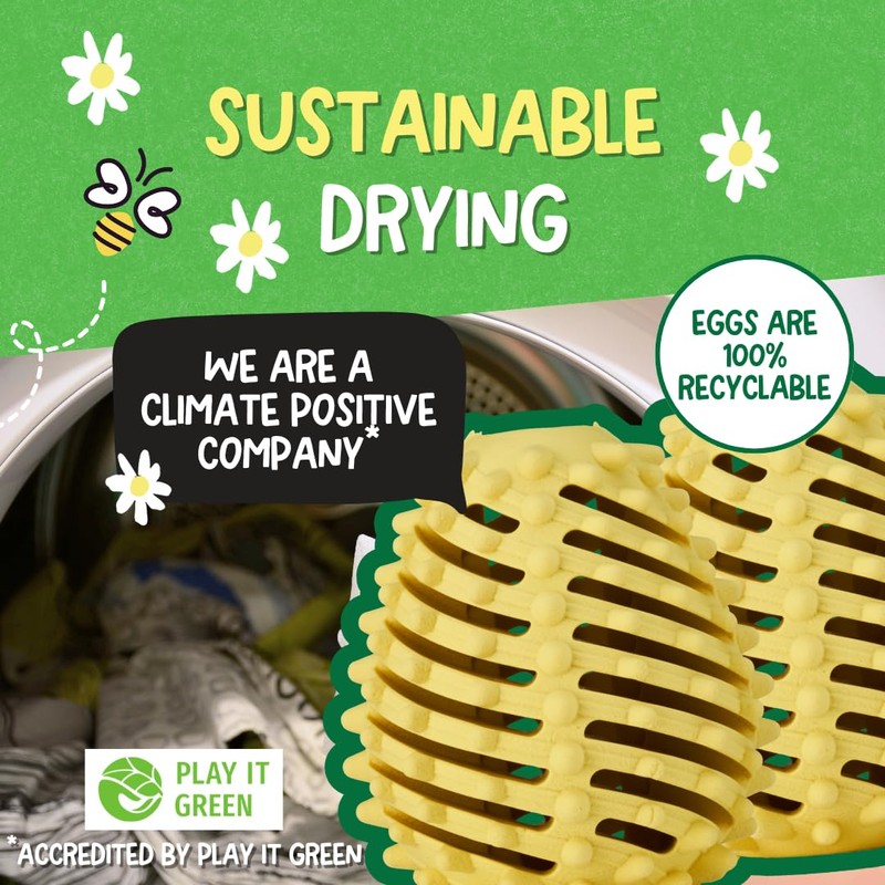 ecoegg Dryer Egg | Reduces Drying Time | Tumble Dryer
