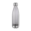 cilio Elegant Grey Transparent Drinking Bottle, 700 ml, Tritan/Stainless Steel