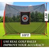 Golf Practice Hitting Nets for Backyard Driving Indoor Use Heavy