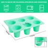 Zorazio 2 Pack Popover Pan 6-Cup, Nonstick Silicone Popover Pan