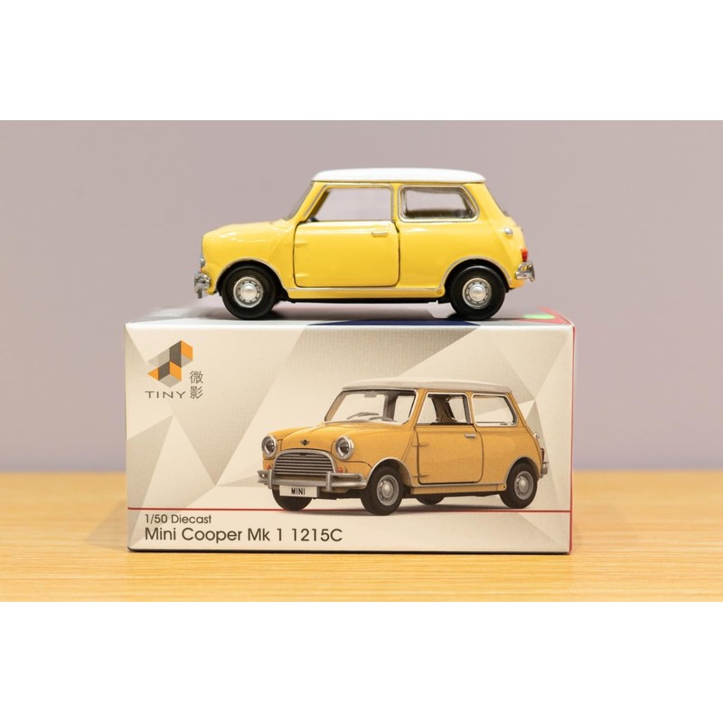 Tiny City 1/50 Mini Cooper Mk 1 Pantone 1215C Light