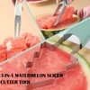 3-in-1 Watermelon Cutter Slicer Tool,Stainless Steel Watermelon Cutter Melon Baller