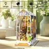 SICSHTOP Dolls house kit, Diy Book Nook Kit - Café