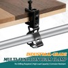 Tandefio 50 Pcs 1/4"-20 Beam Clamps with 1/2" - 3/4"
