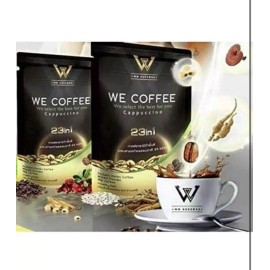 WE Coffee 1 Bag WE Coffee Instant Herbs Mixed Powder 23in1 Natural Cappuccino Arabica 300g