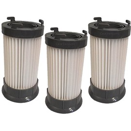 Casa Vacuums 3 Eureka DCF-4 DCF-18 Washable & Reusable Long-Life Vacuum Filter; Replaces Eureka GE DCF1 DCF4 DCF18 Part # 62132 63073 61770 3690 18505 28608-1 28608B-1