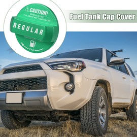 X AUTOHAUX Fuel Tank Cap Cover Gas Fuel Cap Tank Filler Cover Replacement for Toyota Green