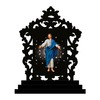 Vprint Wood Jesus Crist Showpiece, 10x12x1 cm, Multicolour