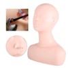Pro Training Mannequin, Soft Multifunction Mannequin Head Model With Shoulder,