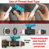 Rain Barrel Spigot Kit with an Hole Saw Include PVC