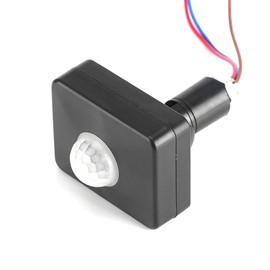 Mini Motion Sensor, Infrared Motion Detector PIR Sensors,180 Degree Swiveling, with Twilight Sensor and Timer, IP54 Waterproof Wall Pavement Switch for Ceiling Mount.