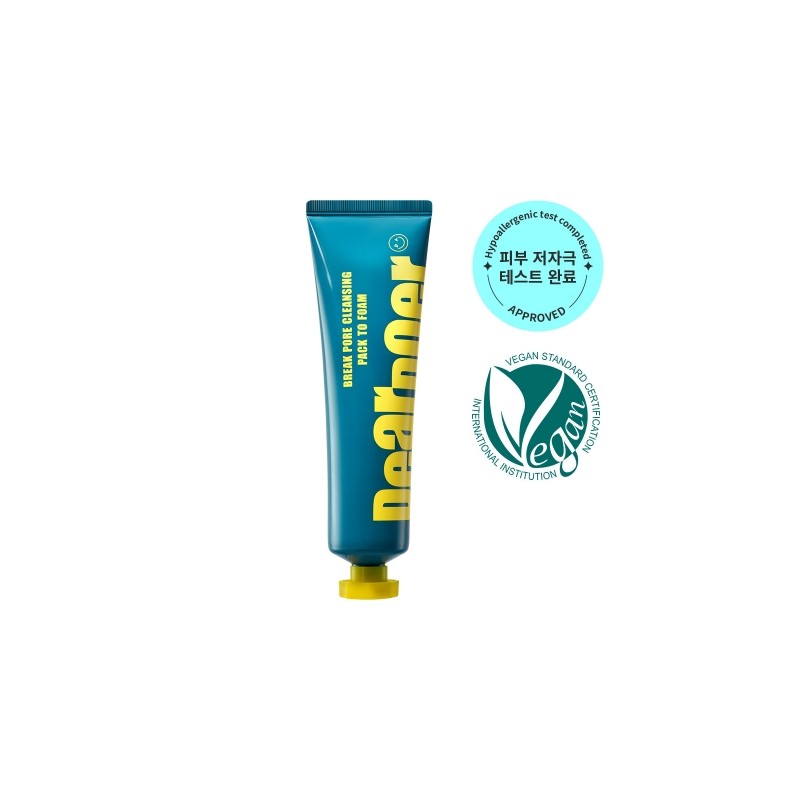 Deardoor Break Pore Cleansing Pack-to-Foam 100ml / 디어도어 브레이크 포어