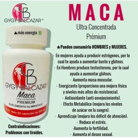 Caps Maca Aumenta Glúteos