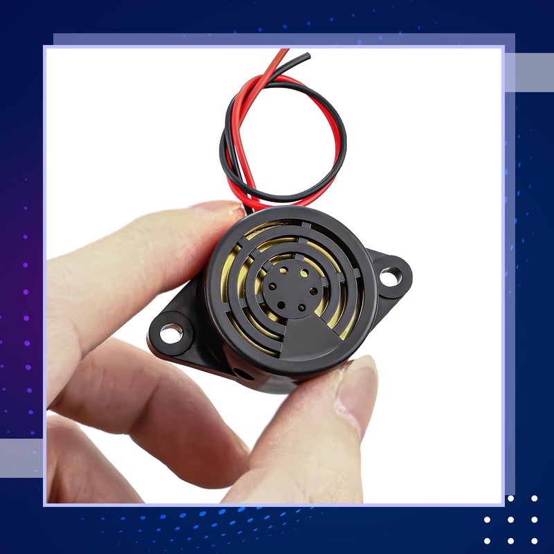 Geiserailie 6 Pcs DC 3-24V 95 dB Electronic Buzzer Active