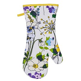 Ulster Weavers - Wild Meadow Gauntlet Oven Glove (37 x 20cm) - 100% Cotton - 1 Qty - Wildlife Floral Oven Glove Heat Resistant - Washable - Oven Glove with Flowers - Kitchen Accessories/Kitchen Gifts