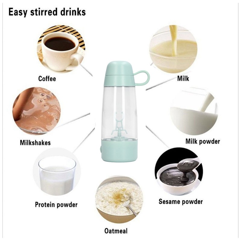 Automatic Mixing Cup Bottle Electric Shaker Blender Portable Household Mini