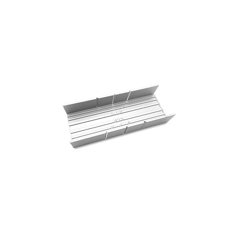 SMB Precision Metal Mitre Box for Hobby and Crafts (1/4/10/25/100)