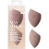 Real Techniques New Nudes Bare Finish Sponge Duo, Beauty Sponges