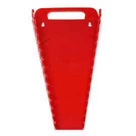 JSP Manufacturing Plastic Portable Gripper 15-Tool Wrench Organizer Tray Holder (1, Red)