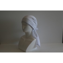 Takada Shoji Smatch Comfort Goods Towel Head Cap, Solid, White