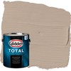 Glidden Total Interior Wall Paint & Primer All-in-One, Notorious/Beige, Eggshell,