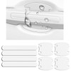 JinRui-T Car Door Handle Protectors Film 8PCS Car Door Handle