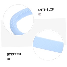 Mipcase High Elasticity Yoga Stretch Strap Resistance Band for Strength Training Muscle Shaping Arms Back Legs Buttocks Durable Elastic Exercise Band for Home Workout