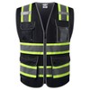 HATAUNKI Reflective Safety Vest for Men Women Hi Vis Vest