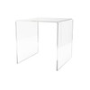 Marketing Holders 5" Clear Plexiglass Pedestal Lucite Acrylic Display Risers