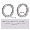 TISUR Titanium Carabiner Key Ring, Stylish Key Chain, Matte Surface,