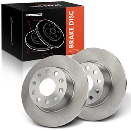 A-Premium 10.71 inch (272mm) Rear Solid Disc Brake Rotors Compatible with Select Volkswagen Models - Jetta 2019-2021, Taos 2022-2023, 2-PC Set
