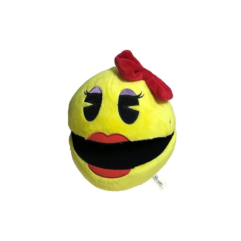 Pac-Man Ghost Yellow Ball Girl Plush 11'81"/30cm Quality Super Soft