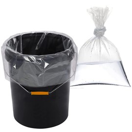 5 Gallon Bucket Liner Bags Turkey Brine Bag Food Grade Heavy Duty Leak Proof Ice Bucket Liner for Marinating and Brining Meat Food Storage (30 Pieces 20 x 24 Inch)