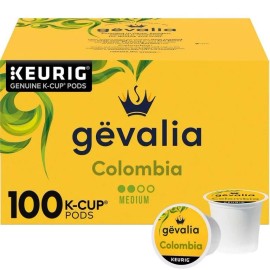 Gevalia Medium Roast K-Cup Coffee Pods, Colombia Blend (100 ct.)