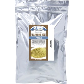 Azure Standard Yellow Dock Root Powder 1LB Rumex Crispus Azure Loose Single Herb BB:8/25 READ