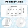 2 Pcs Bead Measuring Ruler Bead Sizer Chart Size Chart