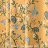 NDDYCU Mustard Yellow Cotton Floral Shower Curtain,Vintage Anthropologie Shower Curtains