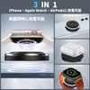 Wireless Charger, 3 in 1 Dual Sided Simultaneous Charging, Charging