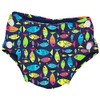 Popolini Swimming Nappy Swimming Trunks Colourful Fish (S (3 -