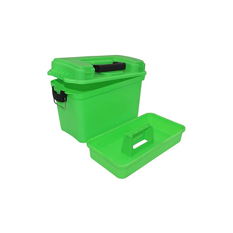 Grip Jumbo Utility Water Resistant Storage Boxes (Lime) - Polypropylene