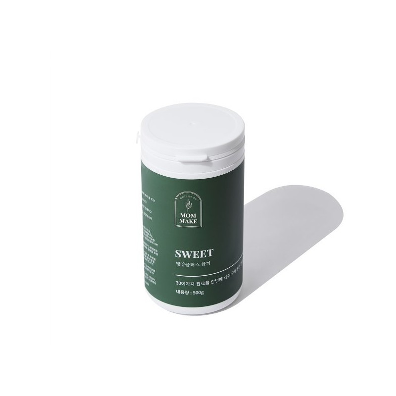 Mamemake 영양플러스 한끼 대용량(원통) 500g 1개 Nutritional Plus Meal Replacement