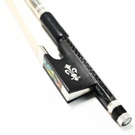 Textured Carbon Fiber Violin Bow Concert Level Upgrade Bow Sweet and Clear Sound Fiddle Bow